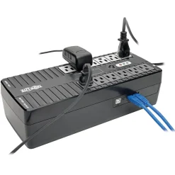 Tripp Lite Eco Green 750VA Compact Battery Backup UPS, 12-Outlets, Black (ECO750UPS)