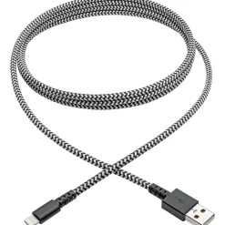 Tripp Lite Heavy-Duty USB Sync/Charge Cable with Lightning Connector, 6 ft. (1.8 m) (M100-006-HD)