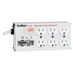 Tripp Lite Isobar 6-Outlet Surge Protector, 15' Cord (ISOBAR6ULTRAHG)