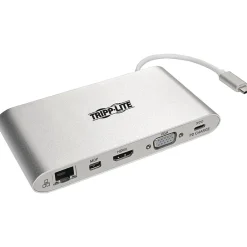Tripp Lite 3-Port USB 3.0 Hub, White (U442-DOCK1)