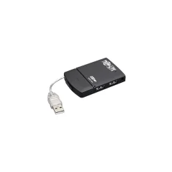 Tripp Lite 4-Port USB 2.0 Hub, Black (TRPU222004R)