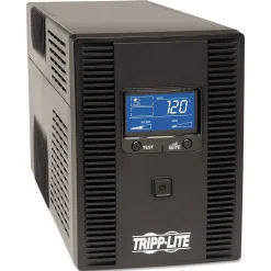 Tripp Lite SmartPro 1300VA Battery, 8-Outlets, Black (SMART1300LCDT)
