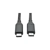 Tripp Lite U420-003-G2 3' USB 3.1 Type C Male/Male Data Transfer Cable, Black