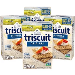 Triscuit Original with Sea Salt Crackers, 8.5 oz, 4/Pack (220-02004)