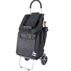 Trolley Dolly Bigger Folding Hand Truck, 200 lb. Capacity, Black (01-562)