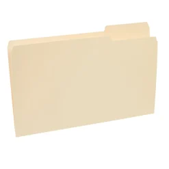 File Folders|TRU RED ™ 30% Recycled Top-Tab File Folders, 3-Tab, Manila, Legal-Size, 24/Pack (235408/TR58116)