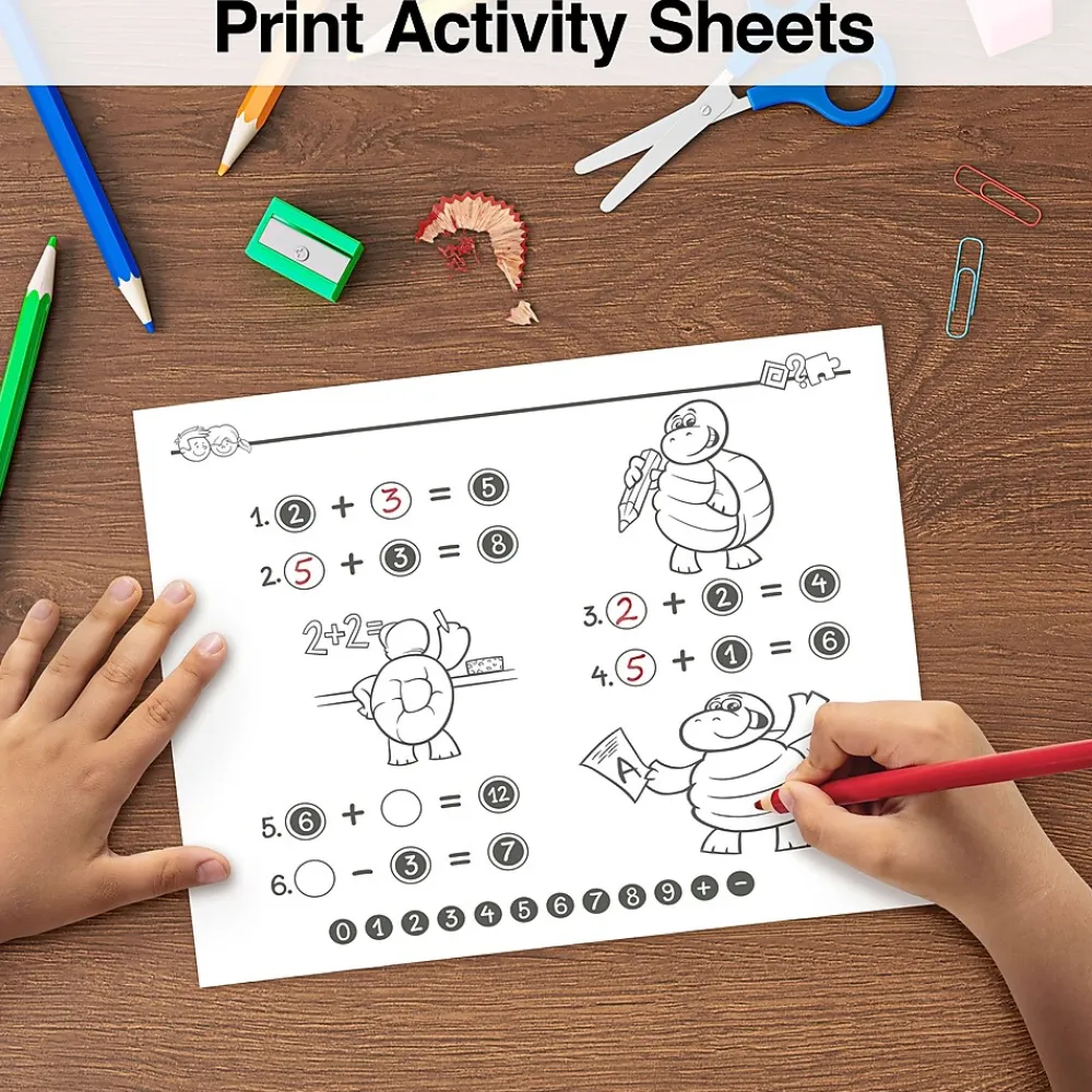 Copy Paper*TRU RED ™ 8.5" x 11" Copy Paper, 20 lbs., 92 Brightness, 500 Sheets/Ream, 10 Reams/Carton (TR56958)