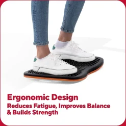 TRU RED ™ Anti-Fatigue Balance Board, Black, 320 lbs. Capacity (TR62100)