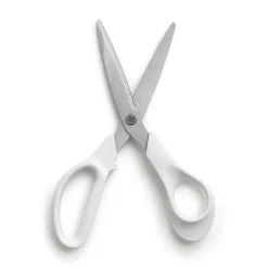 Scissors|TRU RED ™ Ergonomic 8" Stainless Steel Scissors, Straight Handle, 2/Pack (TR55029)