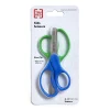 Scissors|TRU RED ™ Junior 5" Kids Blunt Tip Stainless Steel Scissors, Straight Handle, Right & Left Handed, 2/Pack (TR55055)