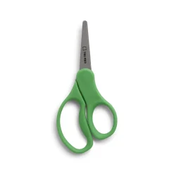 Scissors|TRU RED ™ Junior 5" Kids Pointed Tip Stainless Steel Scissors, Straight Handle, Right & Left Handed, 2/Pack (TR55053)