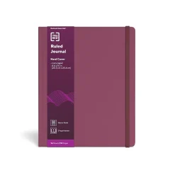 Journals|TRU RED ™ Large Hard Cover Ruled Journal, (TR55730) Purple
