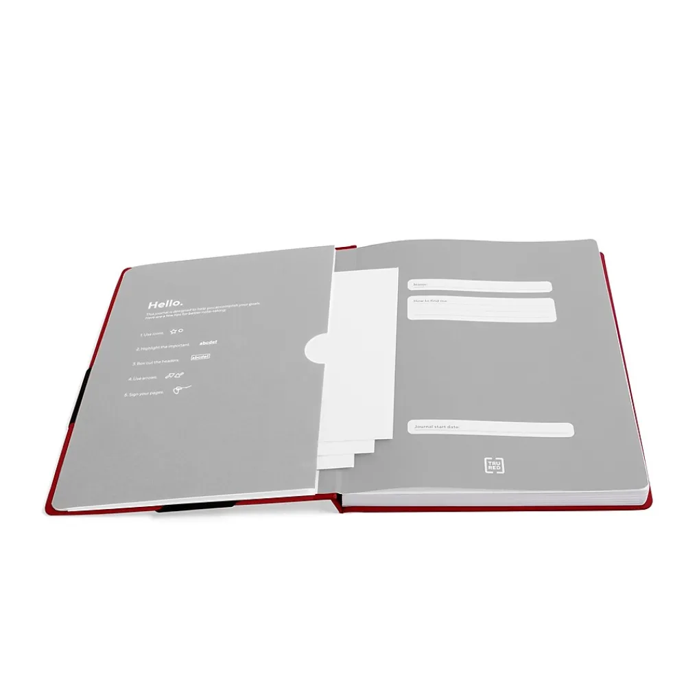 Journals|TRU RED ™ Large Starter Journal, (TR58414) Red