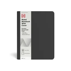 Subject Notebooks|TRU RED ™ Medium Folio Soft Cover Ruled Notebook, Black (TR54993)