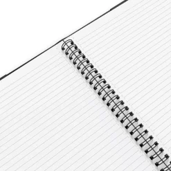 Subject Notebooks|TRU RED ™ Medium Folio Soft Cover Ruled Notebook, Black (TR54993)