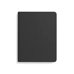 Subject Notebooks|TRU RED ™ Medium Folio Soft Cover Ruled Notebook, Black (TR54993)