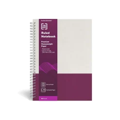 Notebooks|TRU RED ™ Medium Hard Cover Ruled Notebook, Gray/ (TR55742) Purple