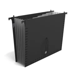 Hanging File Folders|TRU RED ™ Moisture Resistant Hanging File Folder, Letter Size, Black (TR13670)