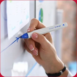 Markers|TRU RED ™ Pen Dry Erase Markers, Fine Tip, Assorted, 8/Pack (TR61443/TR56881)