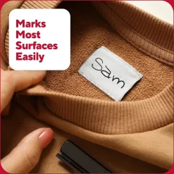 Markers|TRU RED ™ Pen Permanent Markers, Ultra Fine Tip, Black, 5/Pack (TR54525)