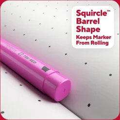 Highlighters|TRU RED ™ Pocket Stick Highlighter with Grip, Chisel Tip, Assorted, 5/Pack (TR54584)