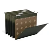 Hanging File Folders|TRU RED ™ Premium Hanging File Folder, 5-Tab, Legal Size, Standard Green, 20/Pk (TR45539)