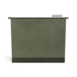 Hanging File Folders|TRU RED ™ Premium Hanging File Folder, 5-Tab, Legal Size, Standard Green, 20/Pk (TR45539)