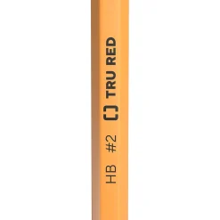 Pencils|TRU RED ™ Pre-Sharpened Wooden Pencil, 2.2mm, #2 Medium Lead, 24/Pack (TR58558)