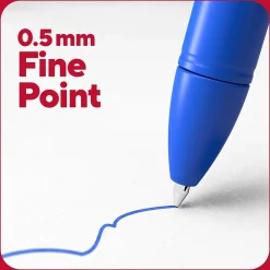 Pens|TRU RED ™ Quick Dry Gel Pens, Fine Point, 0.5mm, , Dozen (TR54472) Blue