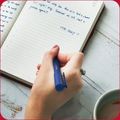 Pens|TRU RED ™ Quick Dry Gel Pens, Fine Point, 0.5mm, , Dozen (TR54472) Blue