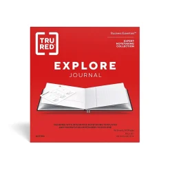 Journals|TRU RED ™ Square Explore Journal, Dotted, (TR58433-CC) Gray