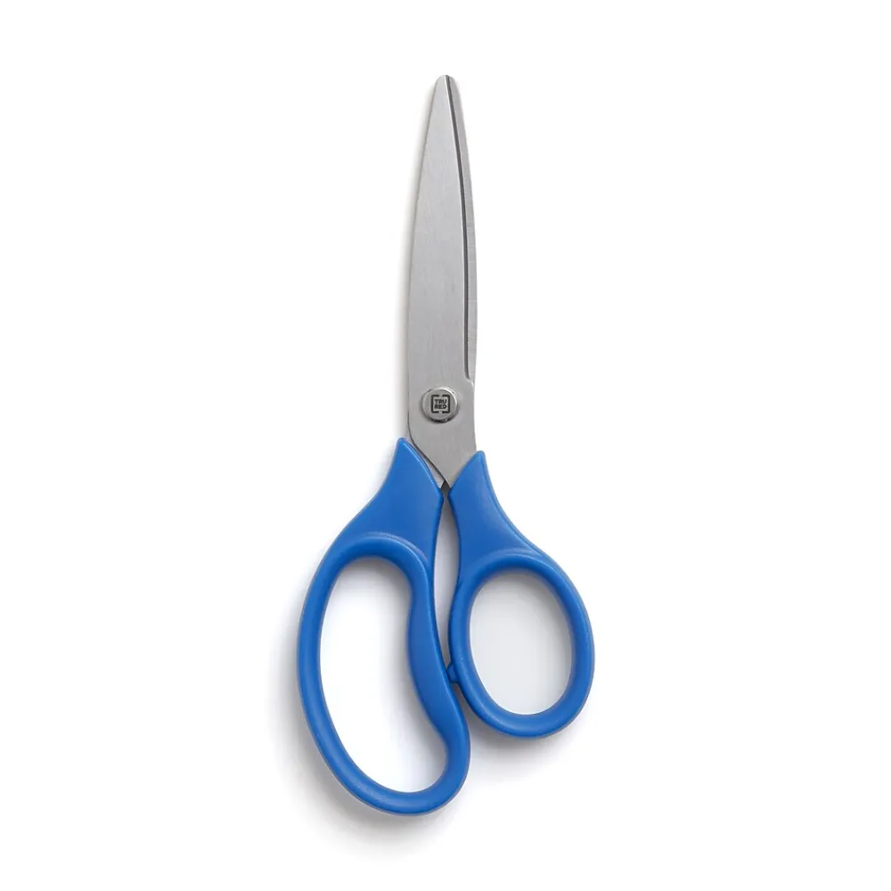 Scissors|TRU RED ™ Student 7" Stainless Steel Scissors, Straight Handle, Right & Left Handed, Assorted Colors (TR55048)