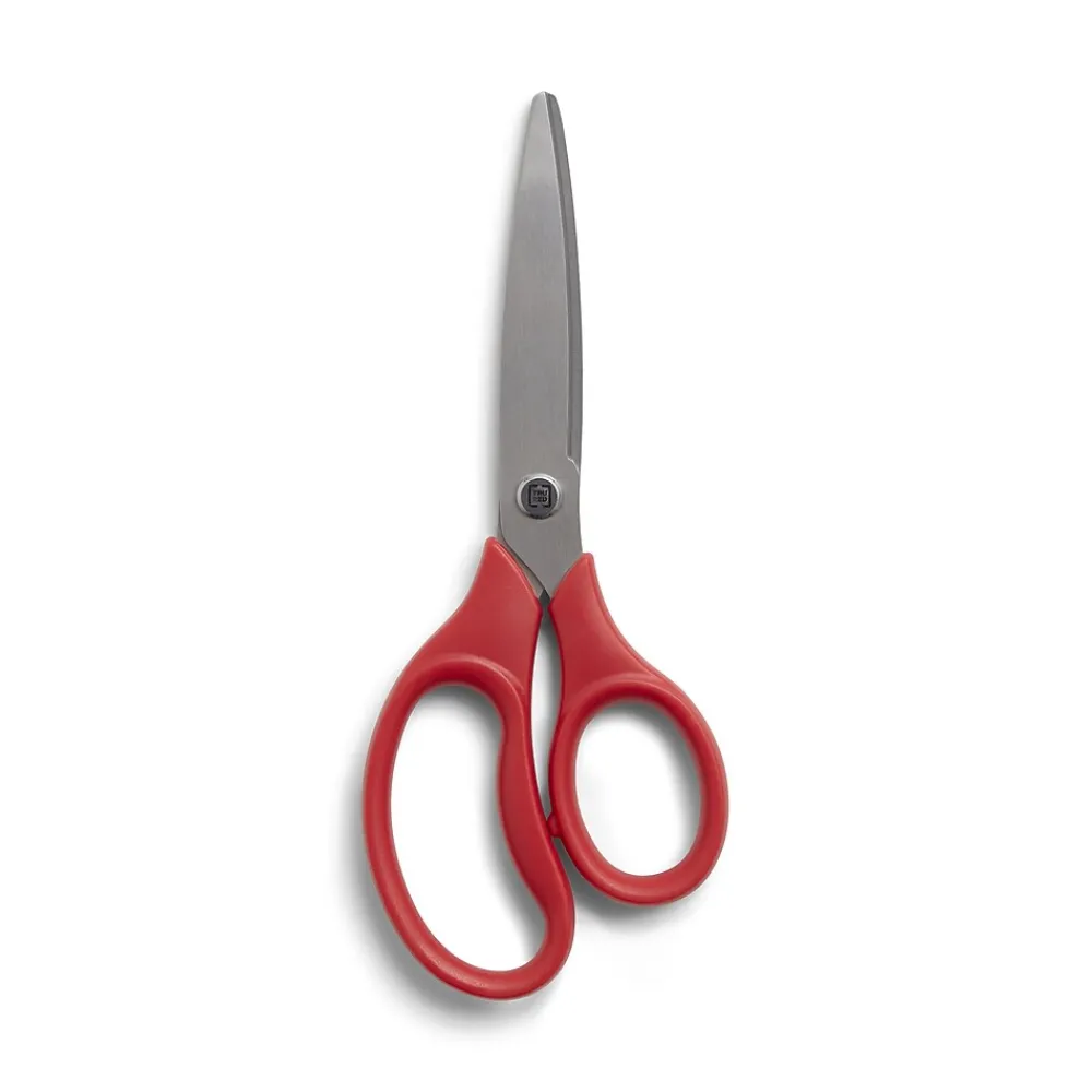 Scissors|TRU RED ™ Student 7" Stainless Steel Scissors, Straight Handle, Right & Left Handed, Assorted Colors (TR55048)