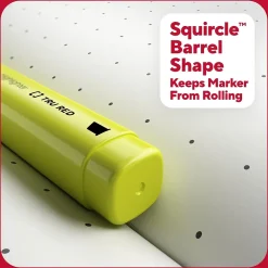 Highlighters|TRU RED ™ Tank Highlighter with Grip, Chisel Tip, Yellow, 5/Pack (TR54577)