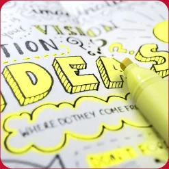 Highlighters|TRU RED ™ Tank Highlighter with Grip, Chisel Tip, Yellow, 36/Pack (TR54581)