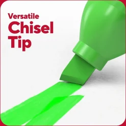 Highlighters|TRU RED ™ Tank Highlighter with Grip, Chisel Tip, Assorted, 5/Pack (TR54583)