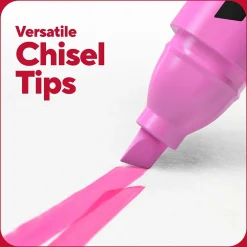 Highlighters|TRU RED ™ Twin Tip Highlighters, Chisel Tip, Assorted Colors, 3/Pack (TR57834)