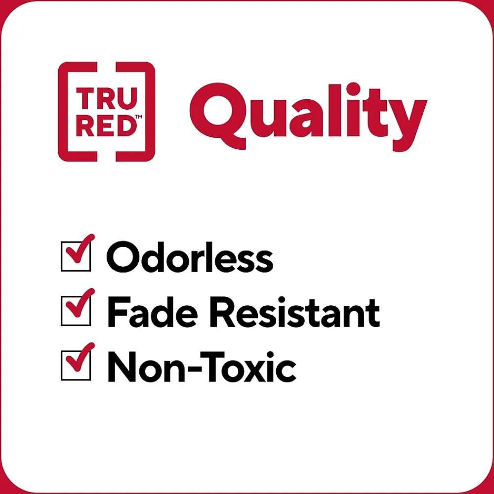 Highlighters|TRU RED ™ Twin Tip Highlighters, Chisel Tip, Assorted Colors, 3/Pack (TR57834)