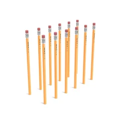 Pencils|TRU RED ™ Wooden Pencil, 2.2mm, #2 Medium Lead, Dozen (TR58555)
