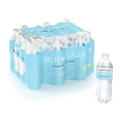 True Clear ™ Purified Bottled Water, 16.9 fl. oz. Bottles, 24/Carton (TC54594)