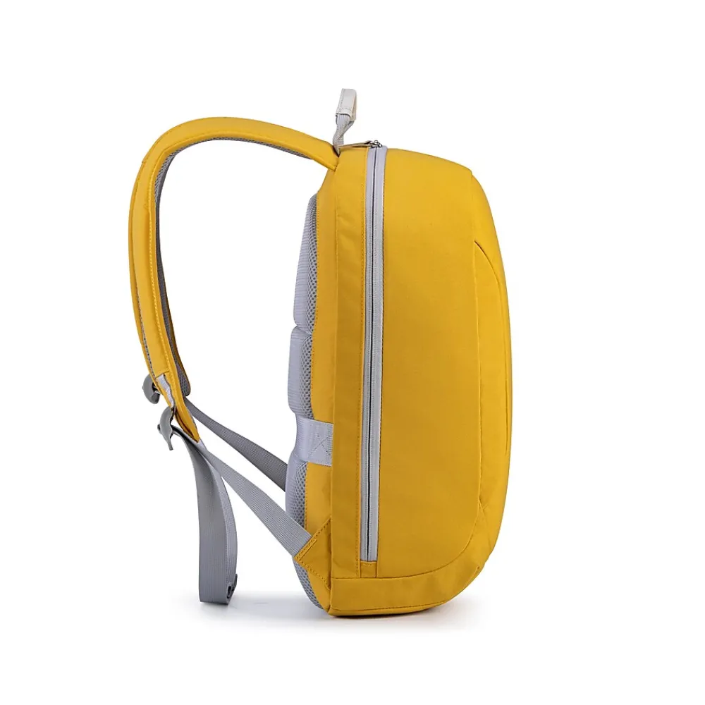 TUCCI BlazeBolt Laptop Backpack, Medium, Yellow (T0595)