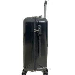 FORTE Banda 3-Piece Hardside Spinner Carry-On Luggage Set, TSA Checkpoint Friendly (F0001-03PC-BLK)<TUCCI Sale