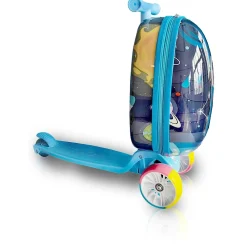 Hardside Carry-On Suitcase, 4-Wheeled Spinner, TSA Checkpoint Friendly (T0528-GALAXYKID)<TUCCI Hot