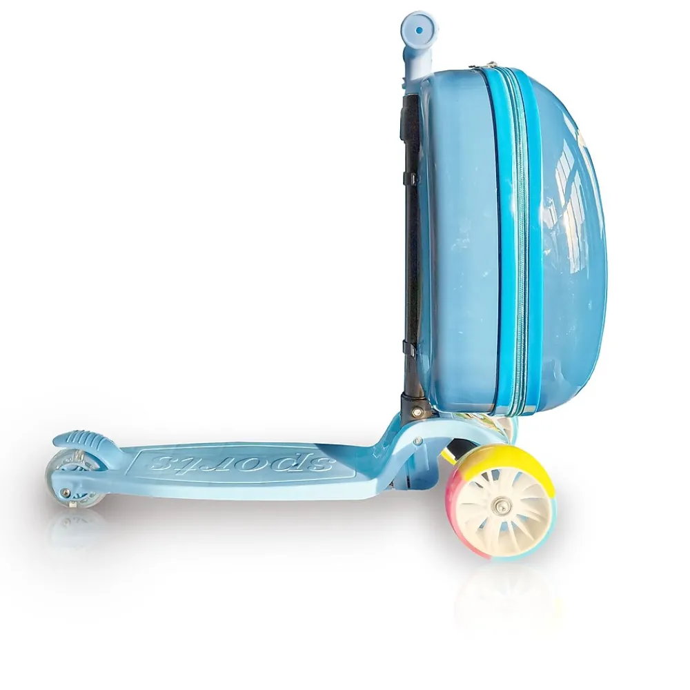 Hardside Carry-On Suitcase, 3-Wheeled Spinner, TSA Checkpoint Friendly (T0529-HAPPYDINO)<TUCCI Best