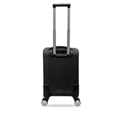 Hardside Carry-On Suitcase, 4-Wheeled Spinner, TSA Checkpoint Friendly (T0473-20in-BLK)<TUCCI