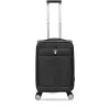 Hardside Carry-On Suitcase, 4-Wheeled Spinner, TSA Checkpoint Friendly, Charcoal (T0473-20in-CHL)<TUCCI Hot