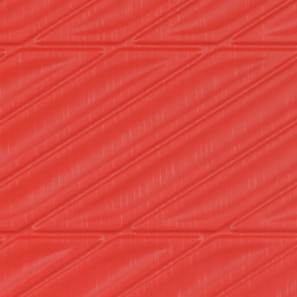 Hardside Carry-On Suitcase, 4-Wheeled Spinner, TSA Checkpoint Friendly (T0476-17in-RED)<TUCCI