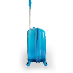 Hardside Carry-On Suitcase, 4-Wheeled Spinner, TSA Checkpoint Friendly (T0497-RoboKid)<TUCCI Clearance