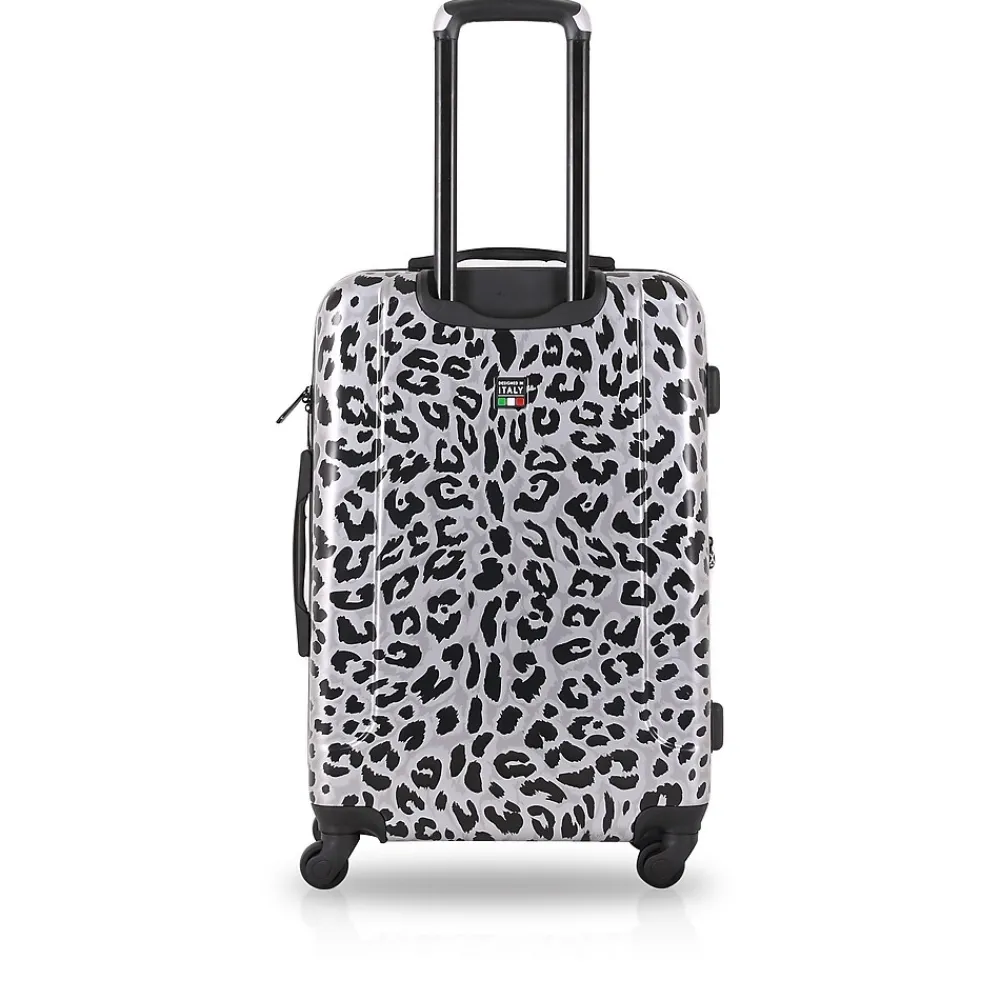 Hardside Spinner Carry-On Luggage Set, TSA Checkpoint Friendly Animal Print (T0158-03PC-WNTR)<TUCCI Best