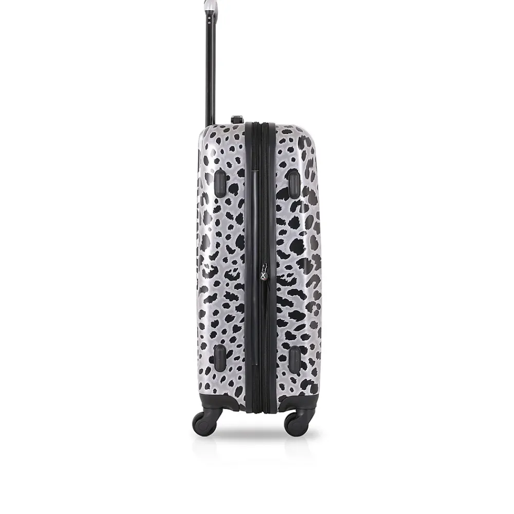 Hardside Spinner Carry-On Luggage Set, TSA Checkpoint Friendly Animal Print (T0158-03PC-WNTR)<TUCCI Best